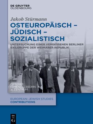 cover image of Osteuropäisch – jüdisch – sozialistisch